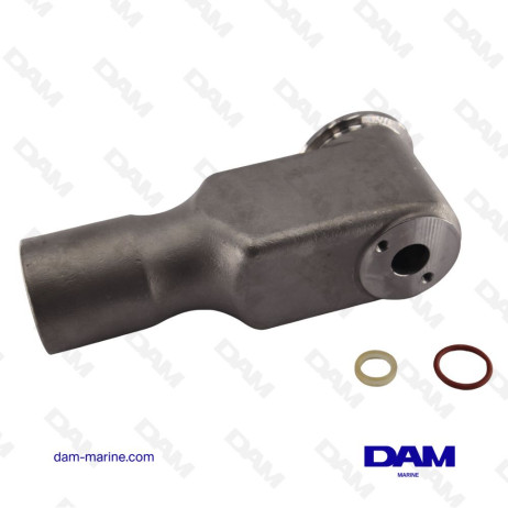 COUDE ECHAPPEMENT INOX VOLVO 2003T