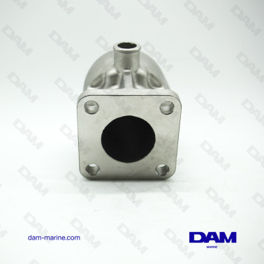 VOLVO STAINLESS STEEL EXHAUST ELBOW - 19MM