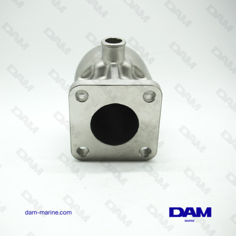 VOLVO STAINLESS STEEL EXHAUST ELBOW - 19MM