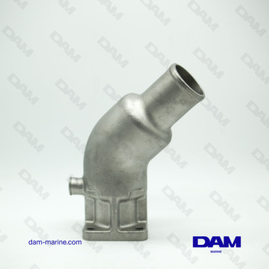 VOLVO STAINLESS STEEL EXHAUST ELBOW - 19MM