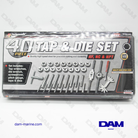 KIT FILIERE 40PCS - SAE