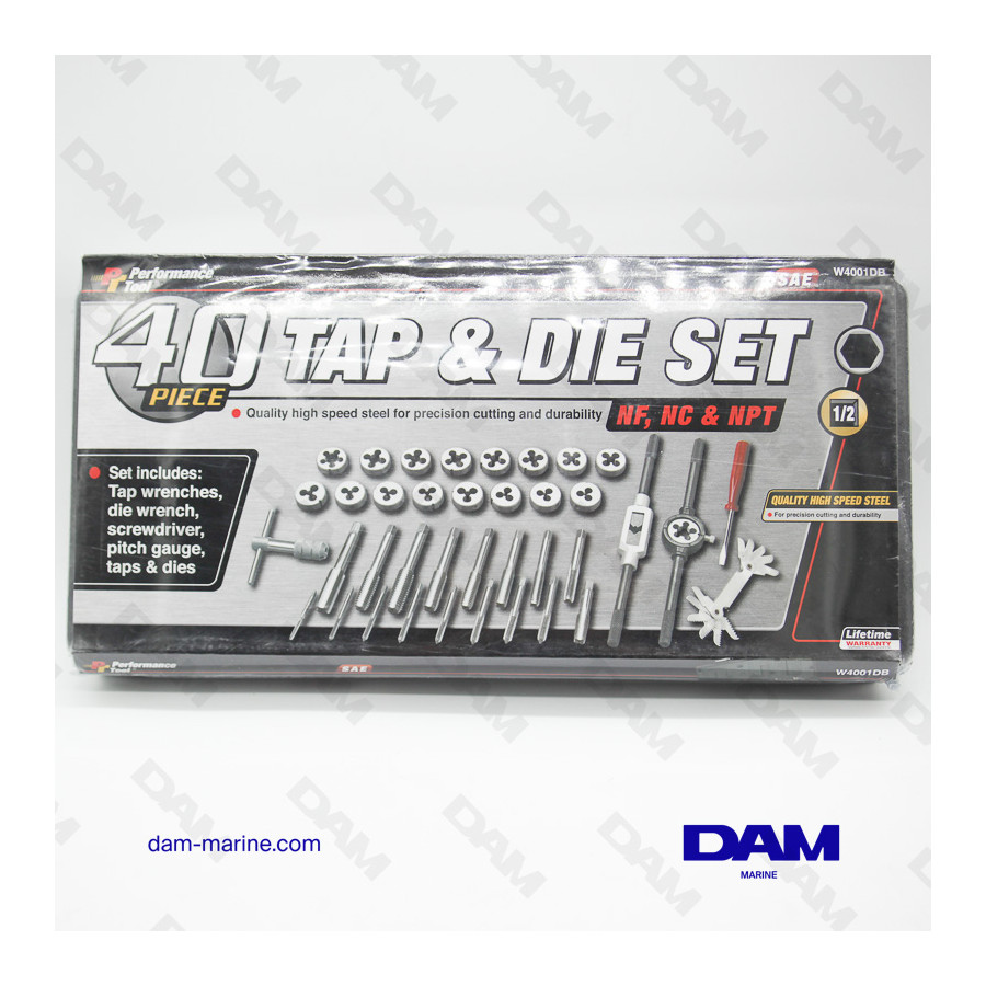 KIT FILIERE 40PCS - SAE