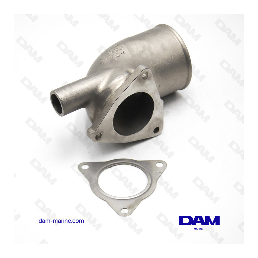 YANMAR 3V STAINLESS STEEL EXHAUST ELBOW