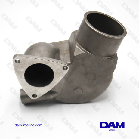 CODO DE ESCAPE DE ACERO INOXIDABLE YANMAR