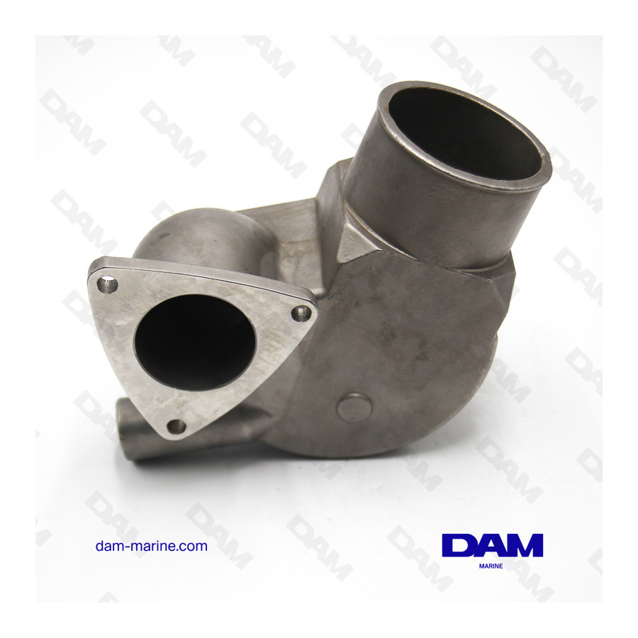 CODO DE ESCAPE DE ACERO INOXIDABLE YANMAR