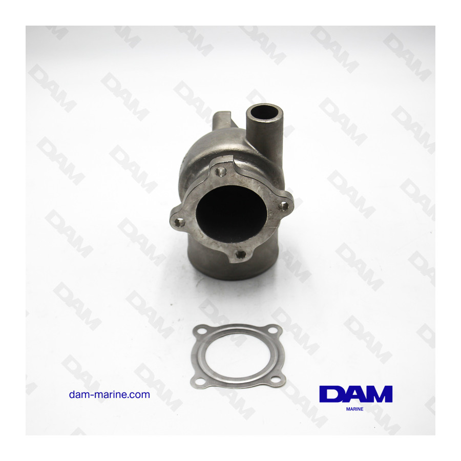 YANMAR 4V STAINLESS STEEL EXHAUST ELBOW
