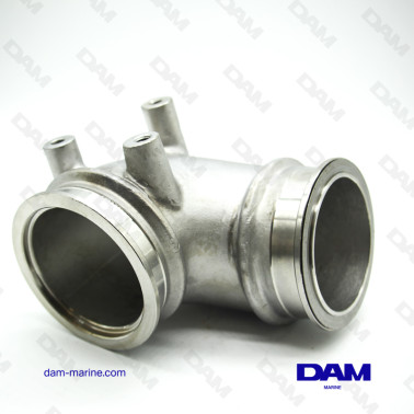 YANMAR STAINLESS STEEL EXHAUST ELBOW RISER