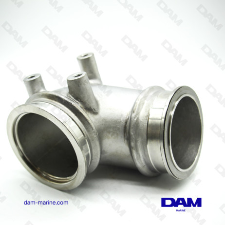 YANMAR STAINLESS STEEL EXHAUST ELBOW RISER