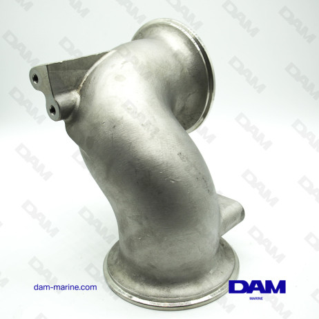 YANMAR 6LYA STAINLESS STEEL EXHAUST ELBOW RISER