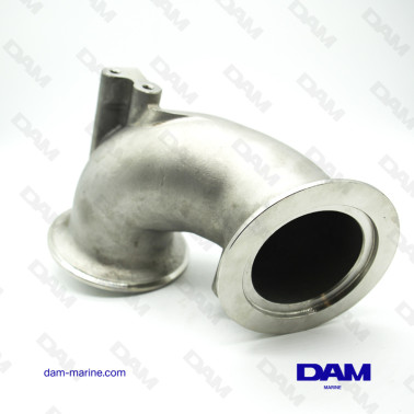 YANMAR 6LYA STAINLESS STEEL EXHAUST ELBOW RISER