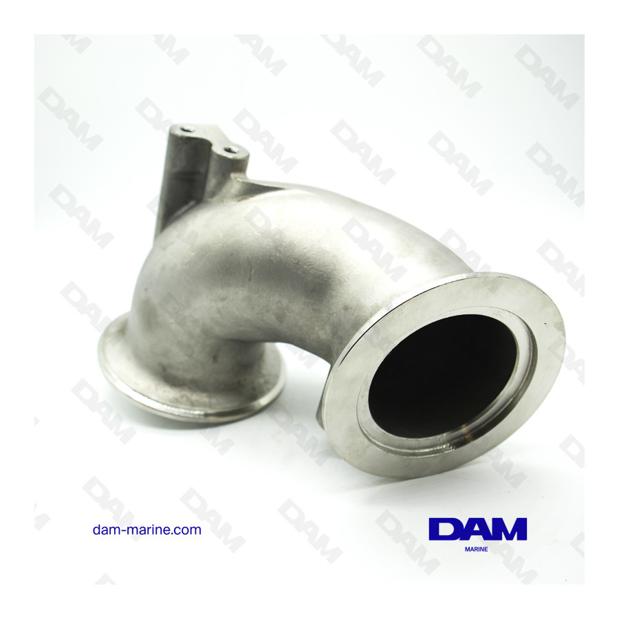 YANMAR 6LYA STAINLESS STEEL EXHAUST ELBOW RISER