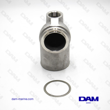 COUDE ECHAPPEMENT INOX YANMAR