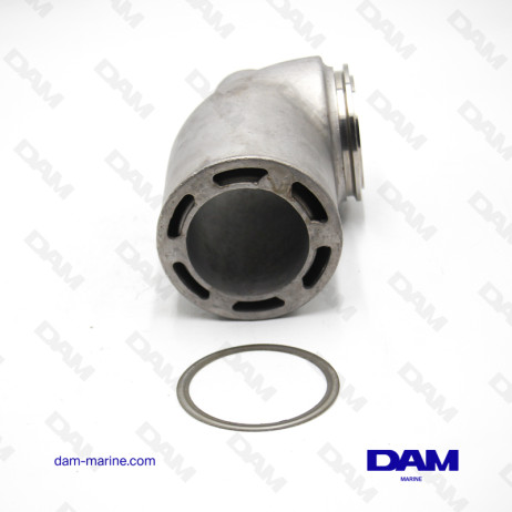 COUDE ECHAPPEMENT INOX YANMAR