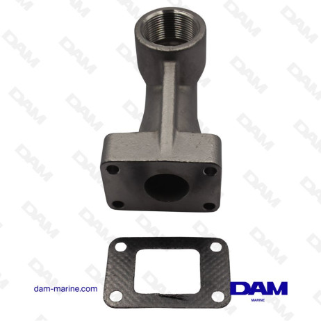 YANMAR STAINLESS STEEL EXHAUST MANIFOLD
