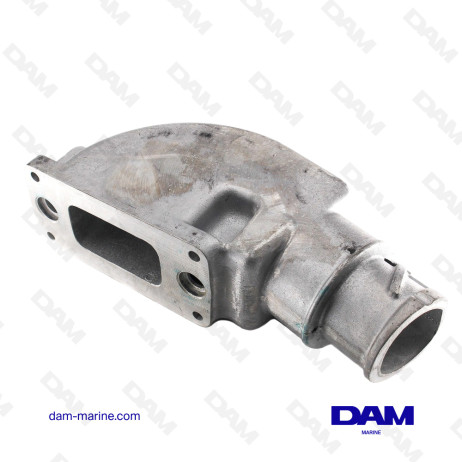 CODO DE ESCAPE DE POTENCIA MARINA 4.3 - 8.2L