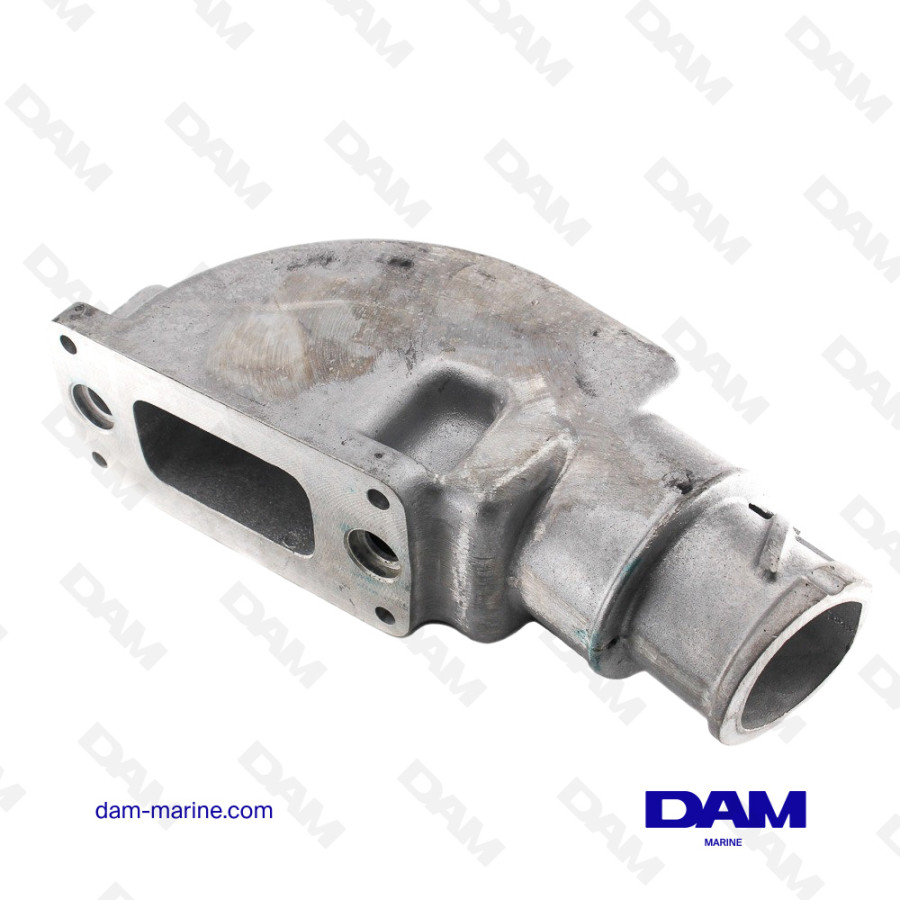 CODO DE ESCAPE DE POTENCIA MARINA 4.3 - 8.2L