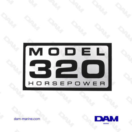 ETIQUETA RIVA POWER 320HP