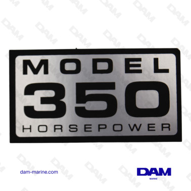 RIVA POWER 350HP STICKER