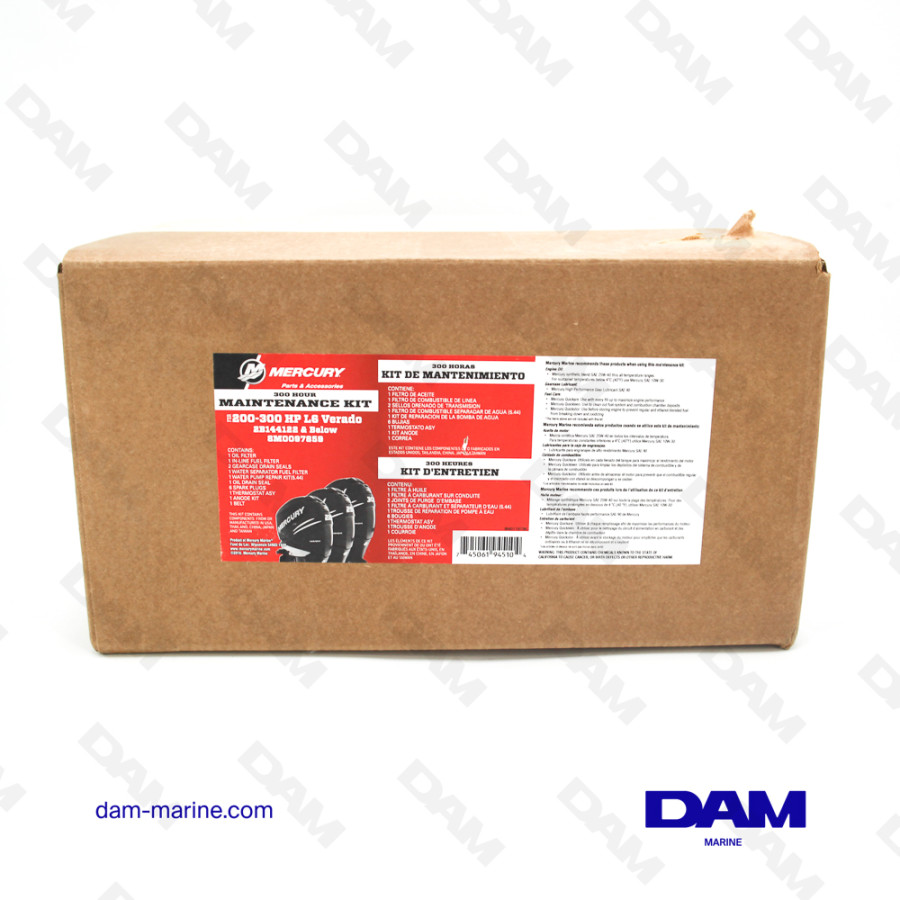 KIT ENTRETIEN MERCURY VERADO L6 - 300HRS