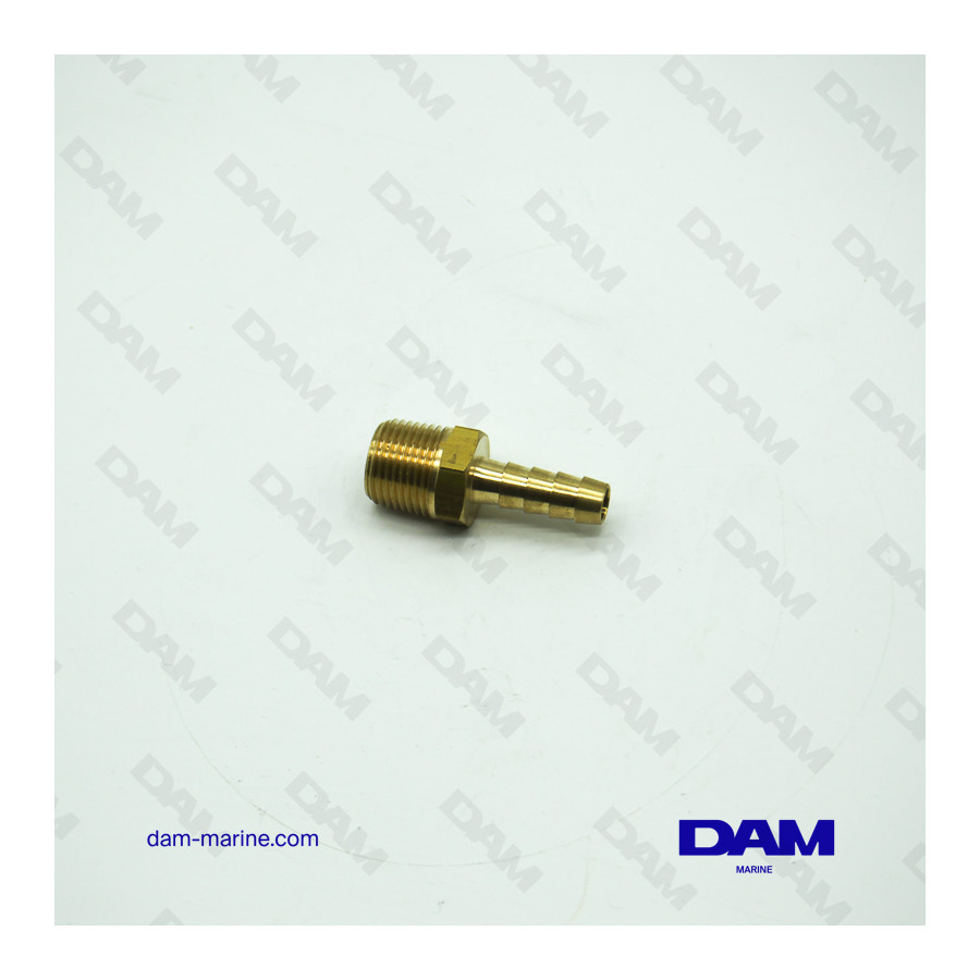 ACCESORIO DE COMBUSTIBLE RECTO - 1/8 X 10 MM