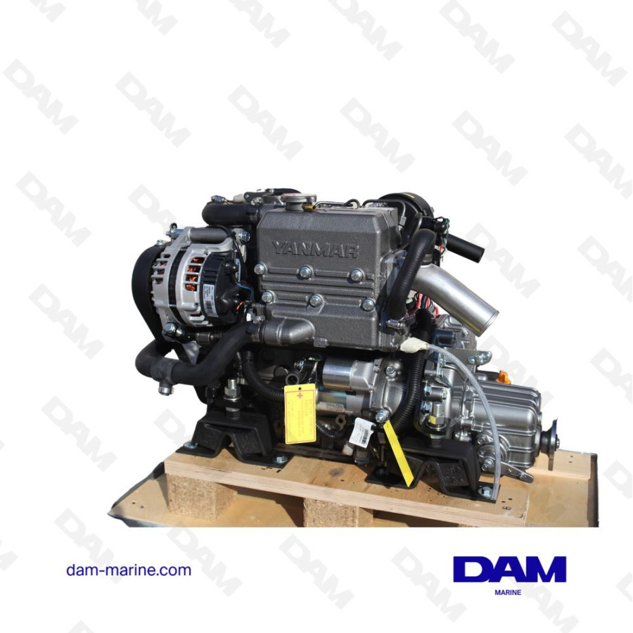 PACK MOTEUR YANMAR 3YM30AE INVERSEUR KM2P