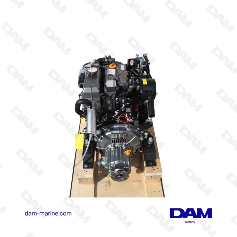 PACK MOTEUR YANMAR 3YM30AE INVERSEUR KM2P