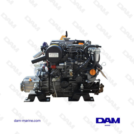 PACK MOTEUR YANMAR 3YM30AE INVERSEUR KM2P
