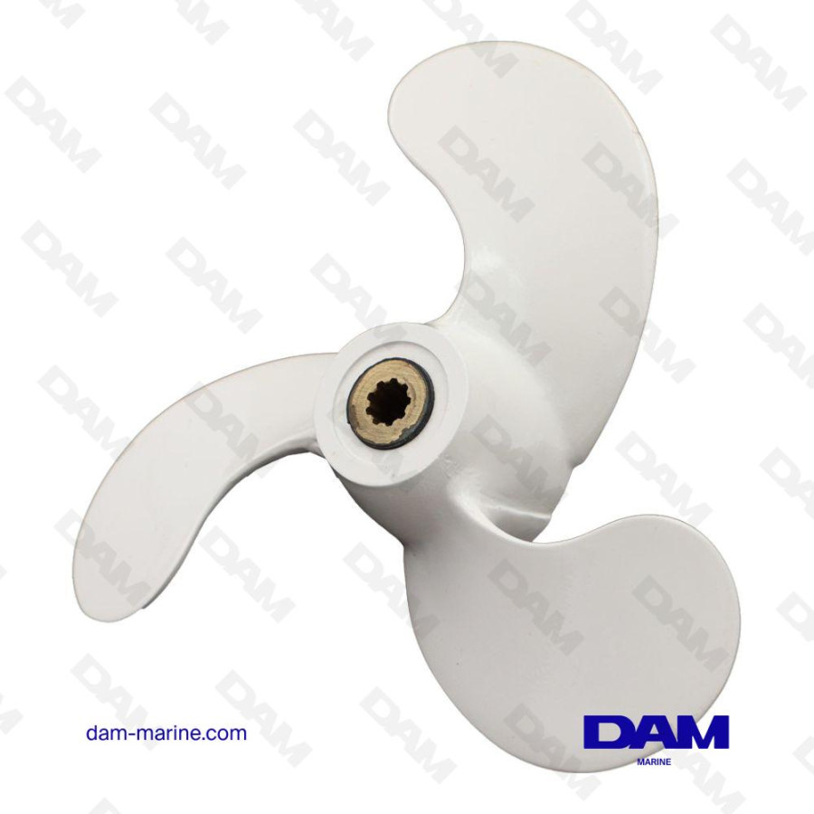 HÉLICE DE ALUMINIO YAMAHA 3P RH 7.25X6.5 - 6E0-45949-00-00