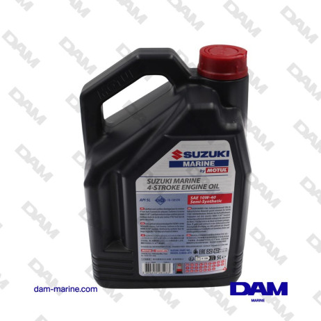 HUILE MOTEUR HORSBORD SUZUKI OEM SEMI 10W40 - 5L