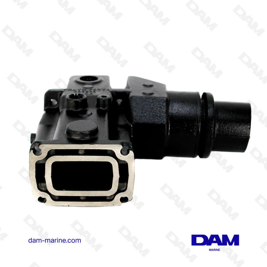 Codo de escape Volvo V6 OEM de 25,7 cm