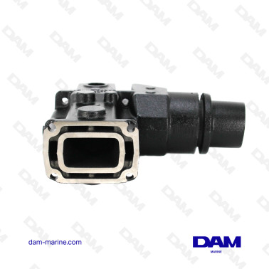 Codo de escape Volvo V8 OEM de 25,7 cm