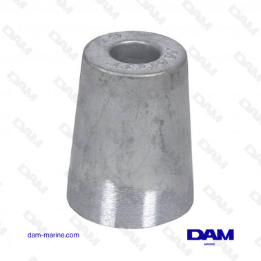 ANODE EMBOUT ARBER 6 PANS 45MM