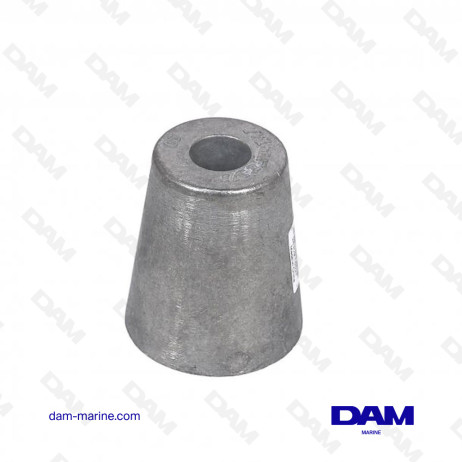 ANODE EMBOUT ARBER 6 PANS 50MM