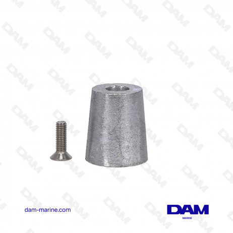 ANODE CONIQUE ARBRE PACKAGE 22-25MM