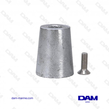 ANODE END CONICAL SHAFT 35MM