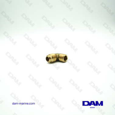 90° OIL ELBOW FITTING MM - 1/2 X 1/2