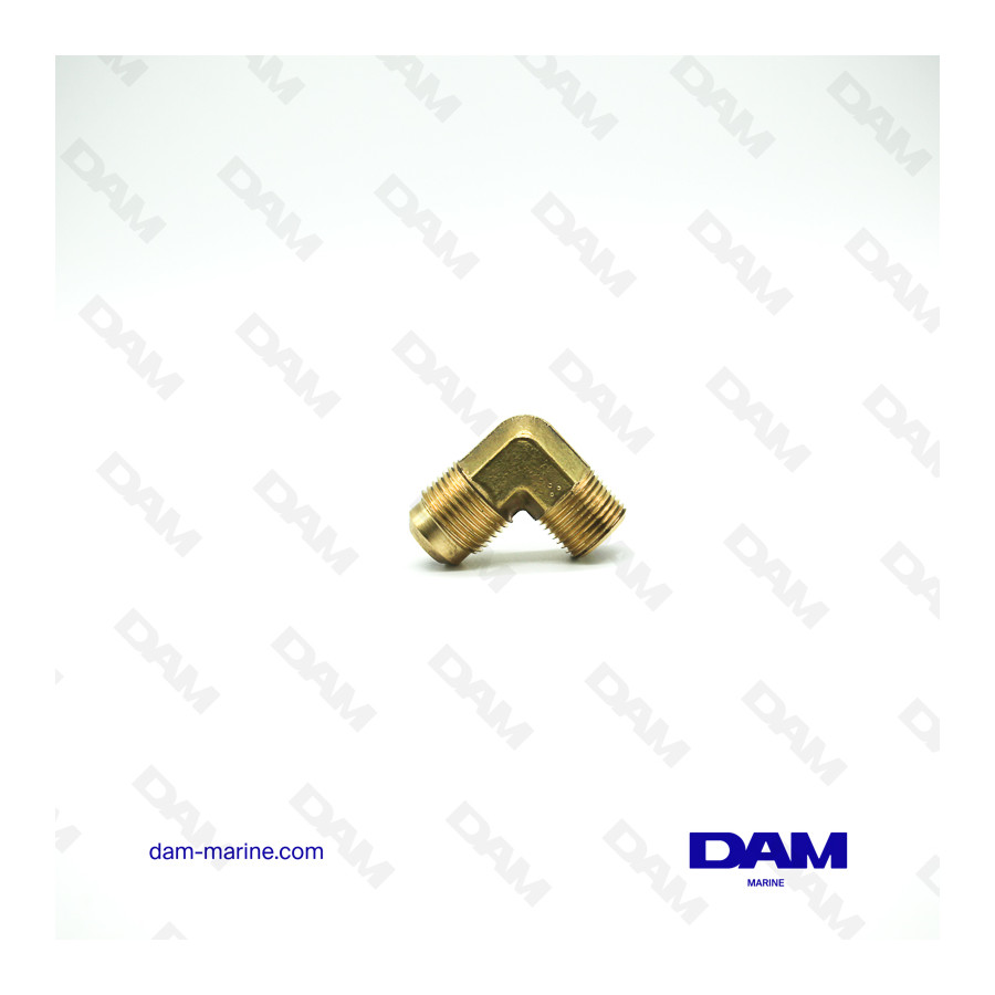 90° OIL ELBOW FITTING MM - 1/2 X 1/2