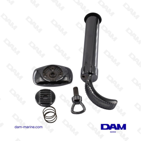 32MM ARTICULATED STAINLESS STEEL ROD HOLDER