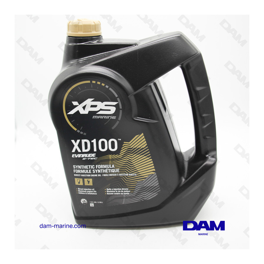 HUILE EVINRUDE ETEC BRP OMC 2T XD100 3.78L*