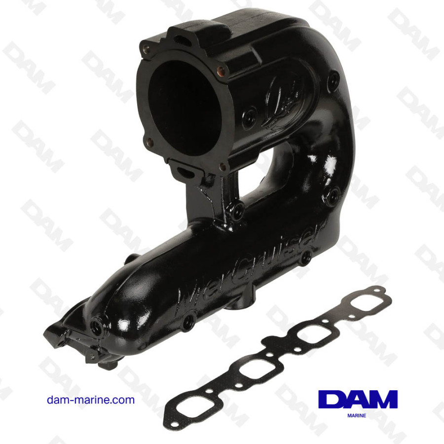 COLLECTEUR ECHAPPEMENT CATALYSE MERCRUISER 502 TRIBORD