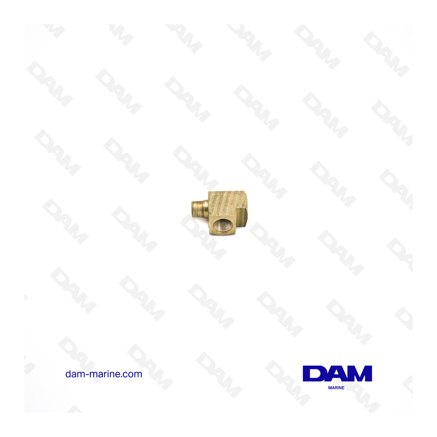 90° OIL ELBOW FITTING 3V - 1/8