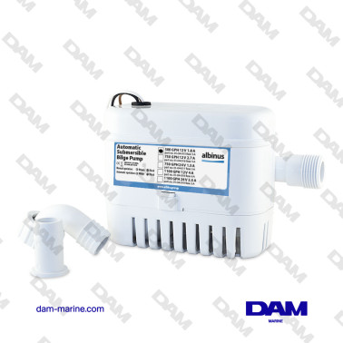 12V AUTOMATIC BILGE PUMP -...