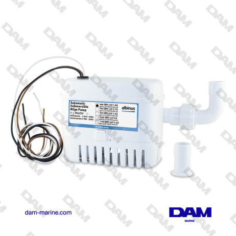 12V AUTOMATIC BILGE PUMP - 750GPH - 2839L