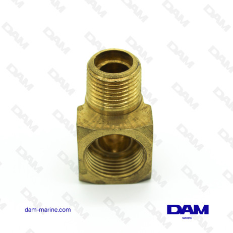 RACCORD COUDE 90° CONCAVE MF - 3/8 X 1/2