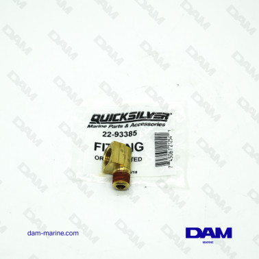 90° CONCAVE ELBOW FITTING MF - 1/4 X 3/8