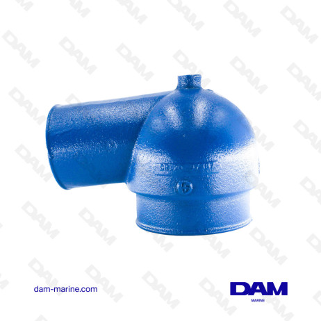 CRUSADER EXHAUST ELBOW 100-75MM