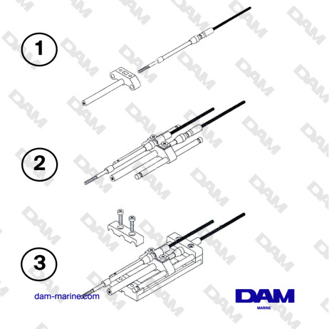 DIFFERENTIEL DOUBLE POSTE DE PILOTAGE 33C