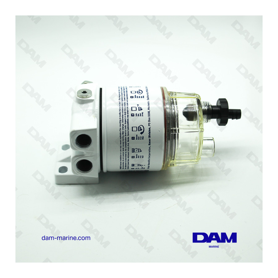 FILTRO DECANTADOR DE GASOLINA COMPLETO 114L/H