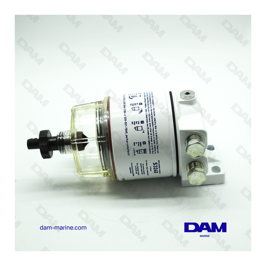 FILTRO DECANTATORE BENZINA COMPLETO 114L/H