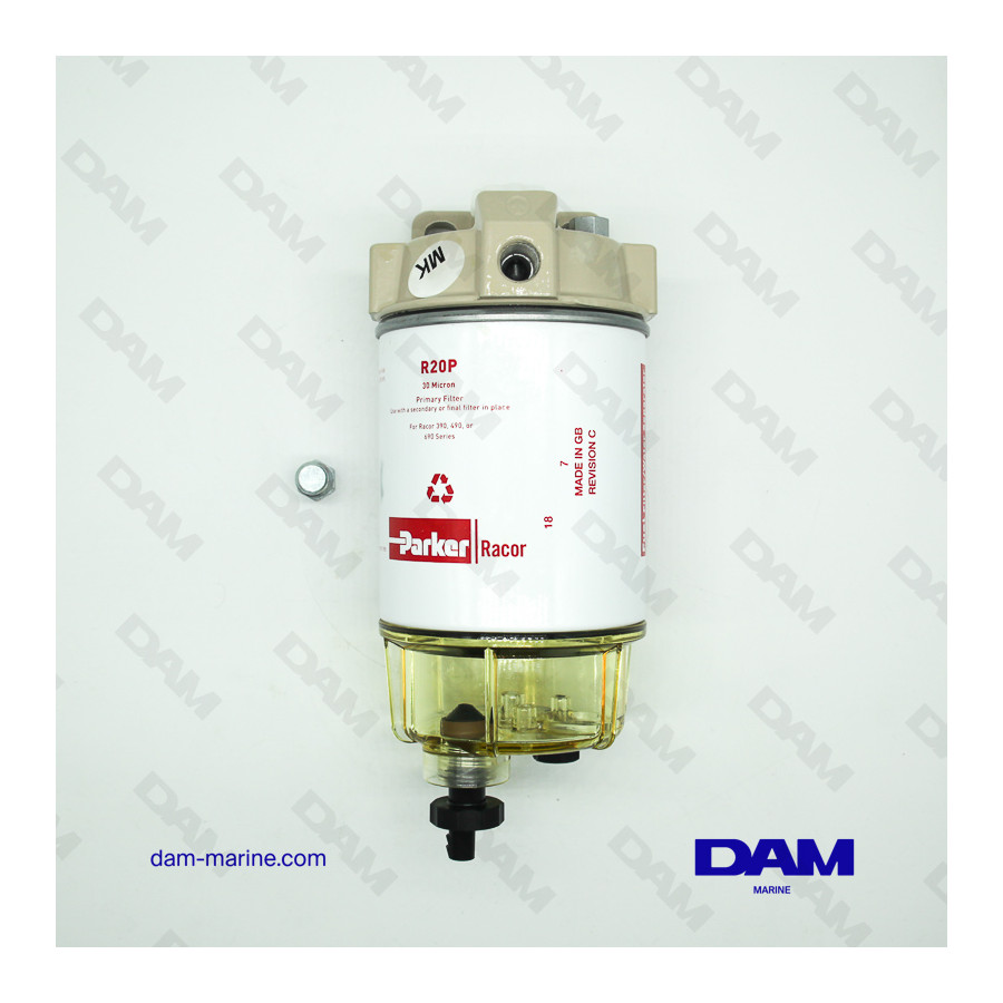 FILTRE DECANTEUR COMPLET GASOIL 114L/H 30M
